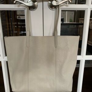 Banana Republic leather tote